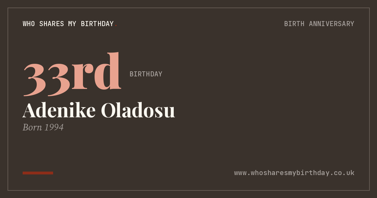 Adenike Oladosu