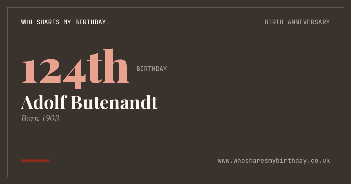 Adolf Butenandt