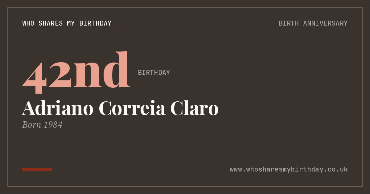 Adriano Correia Claro