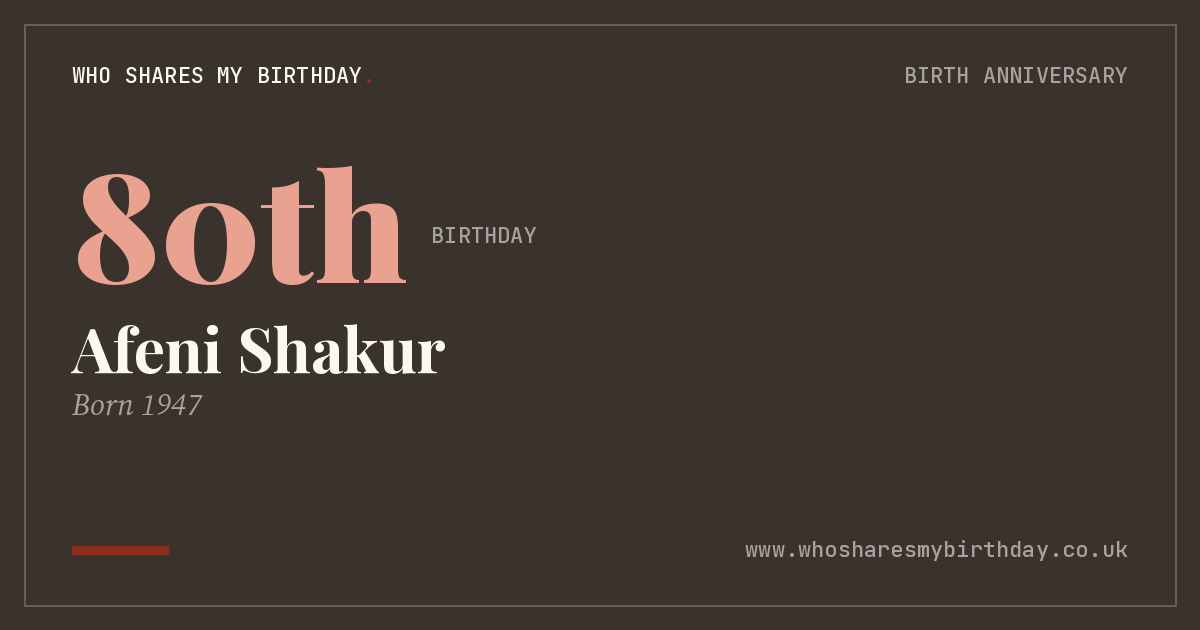Afeni Shakur