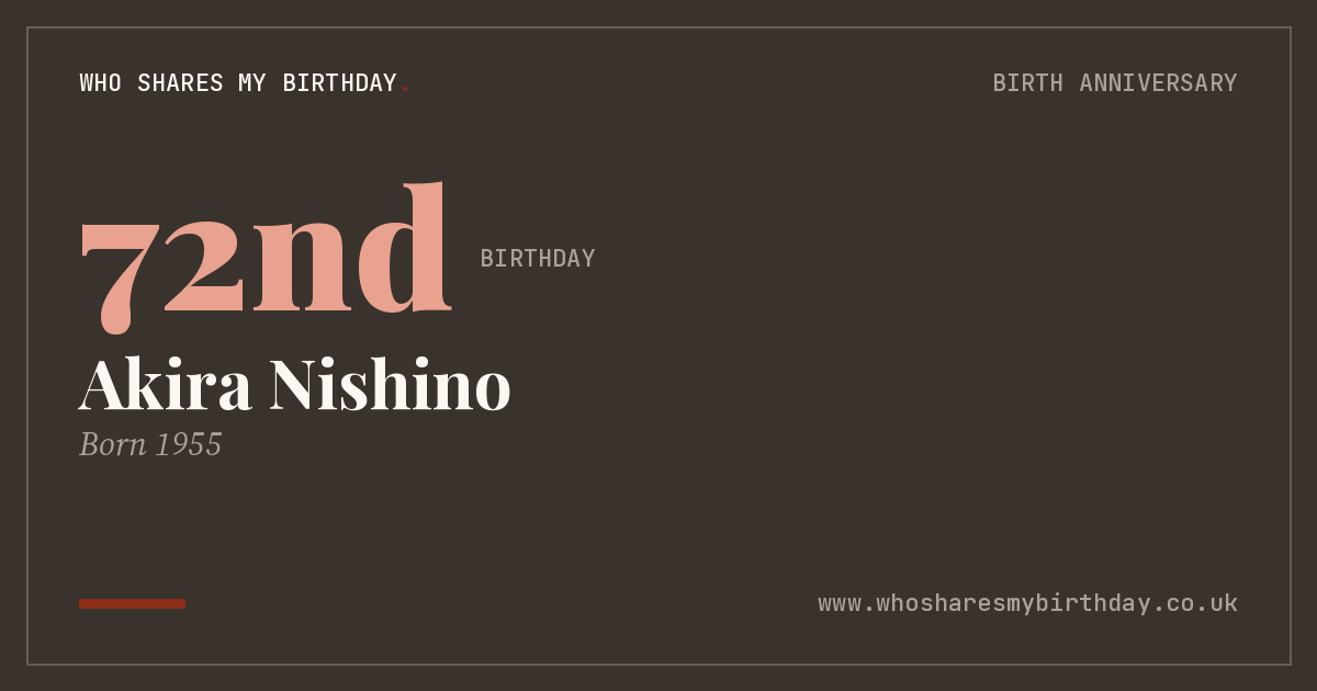 Akira Nishino