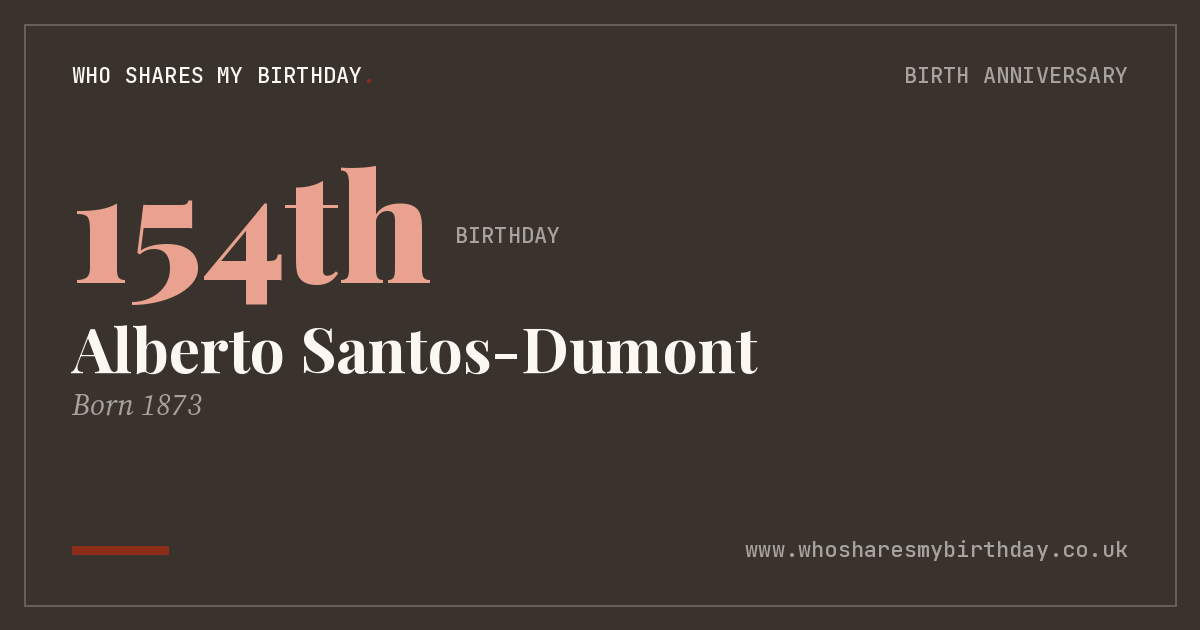 Alberto Santos-Dumont