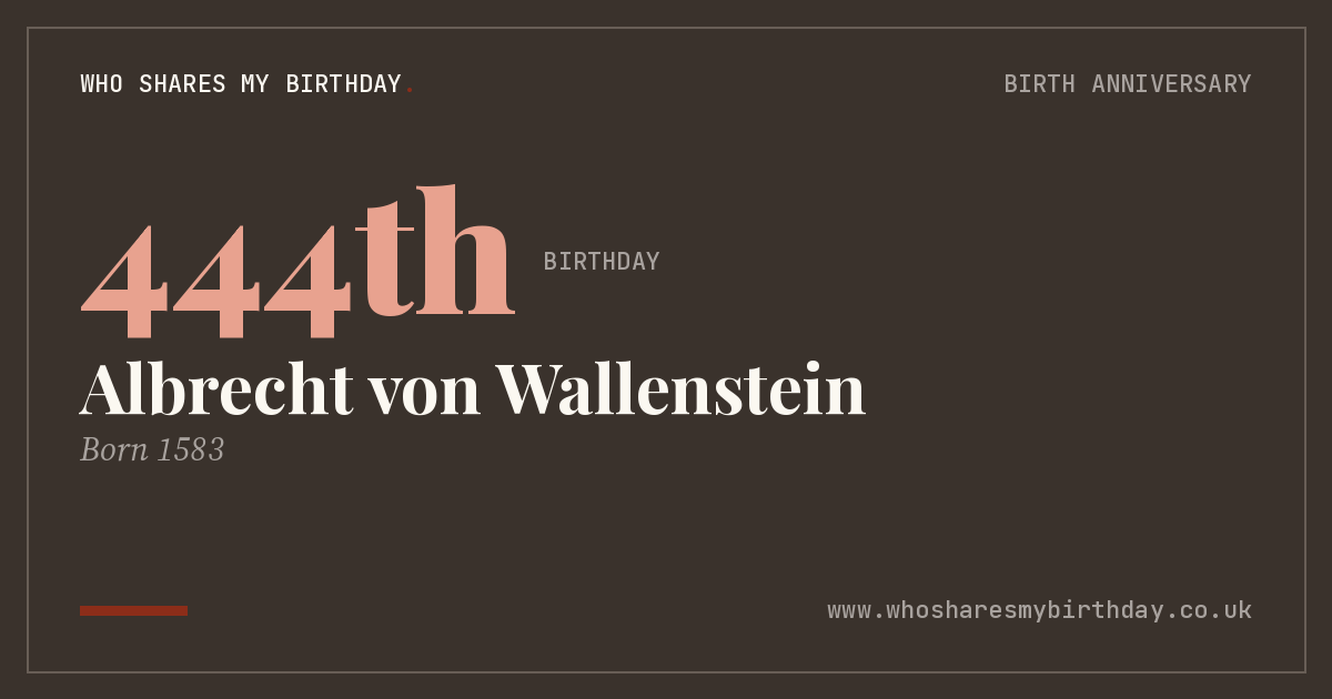 Albrecht von Wallenstein