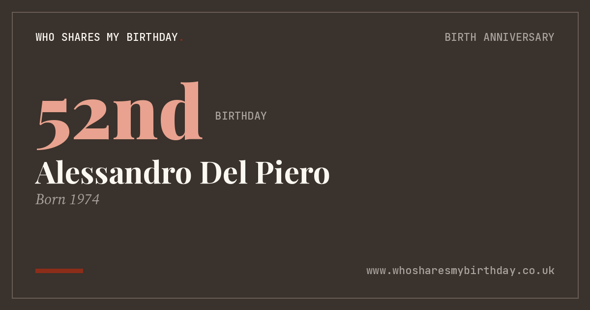 Alessandro Del Piero