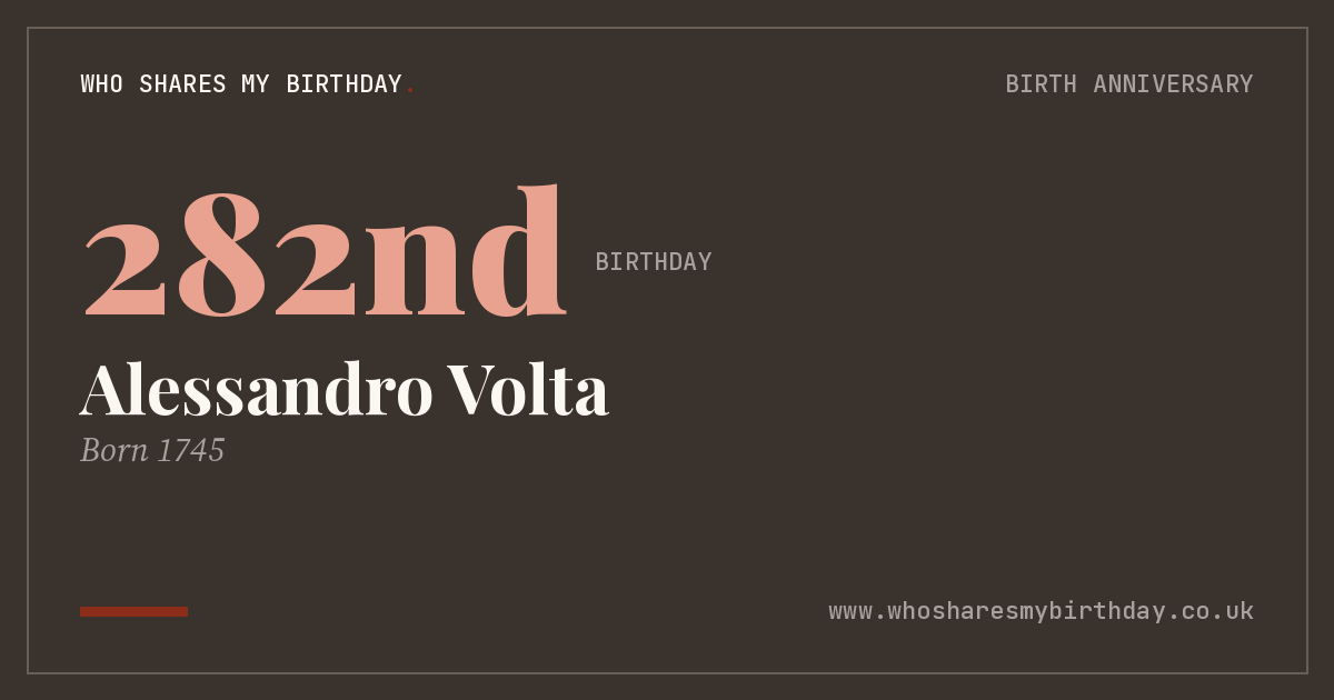 Alessandro Volta