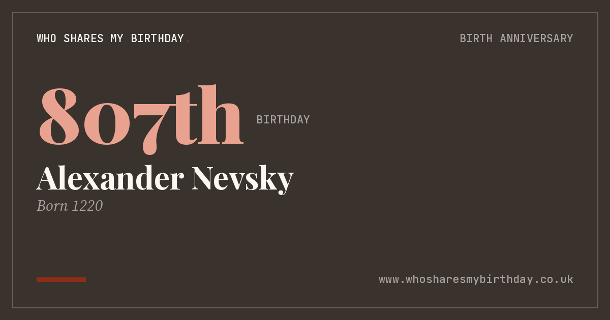 Alexander Nevsky