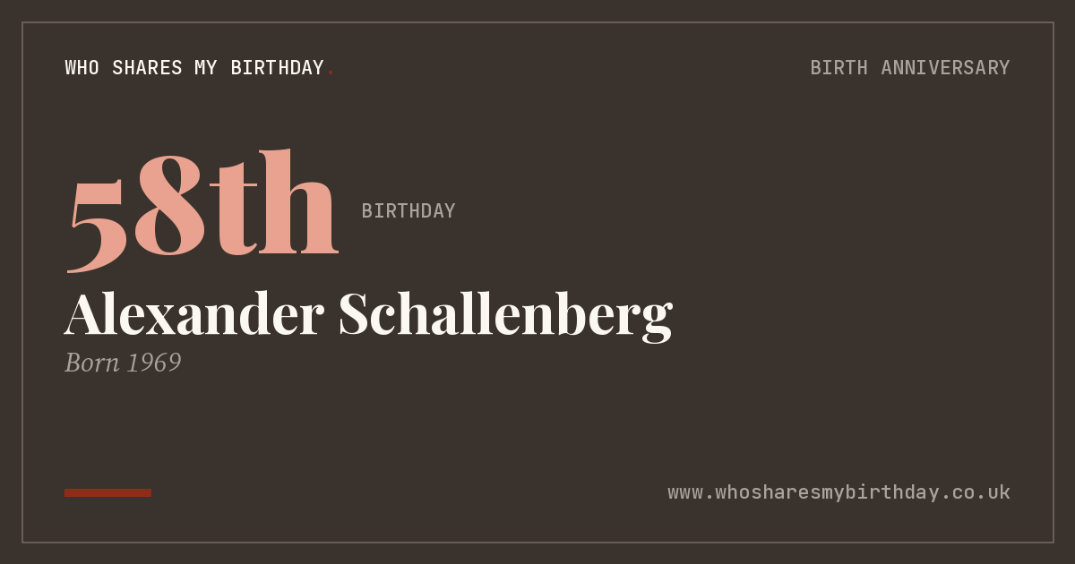 Alexander Schallenberg