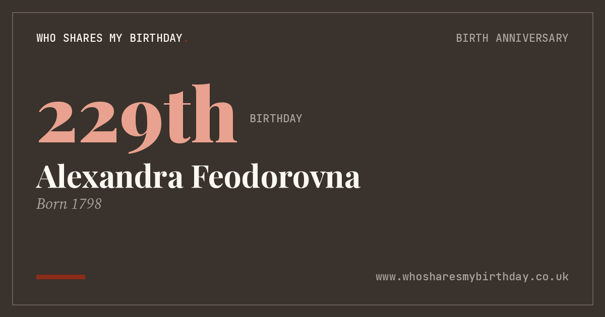 Alexandra Feodorovna