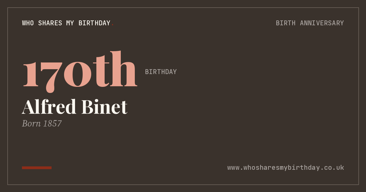 Alfred Binet