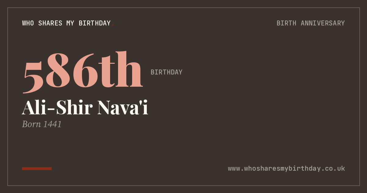 Ali-Shir Nava'i
