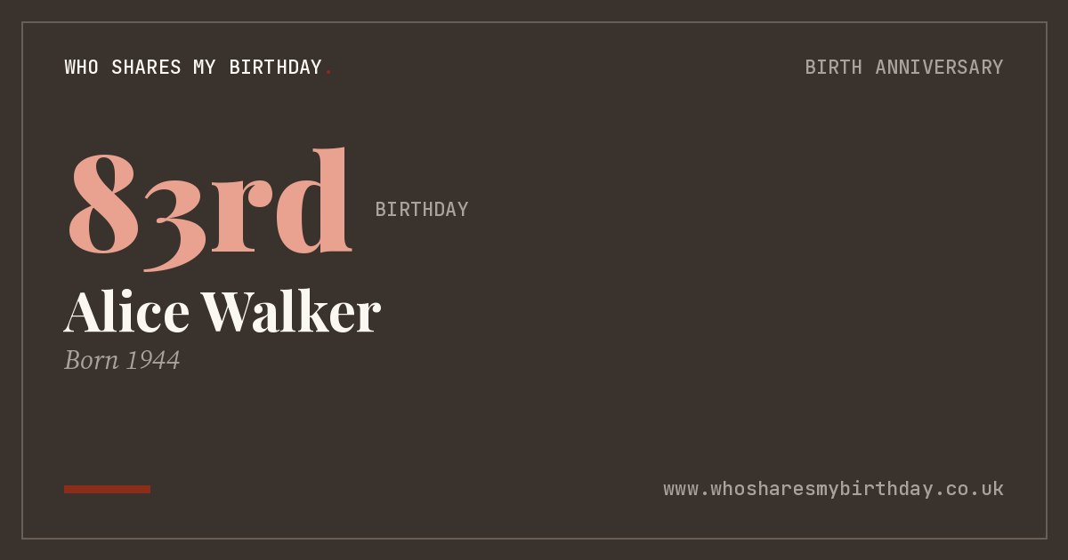 Alice Walker