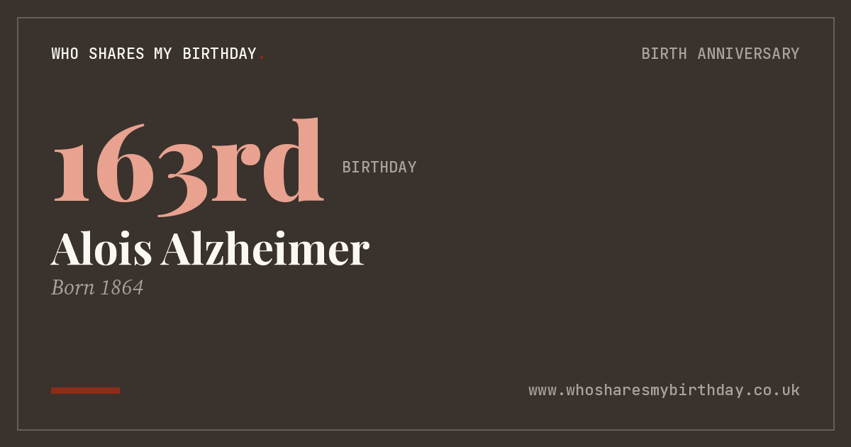 Alois Alzheimer