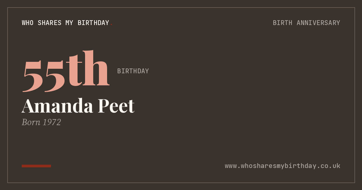 Amanda Peet