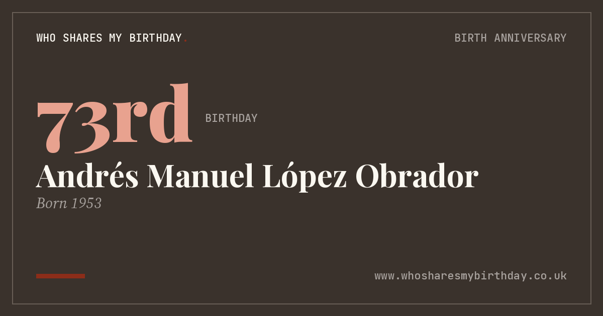 Andrés Manuel López Obrador