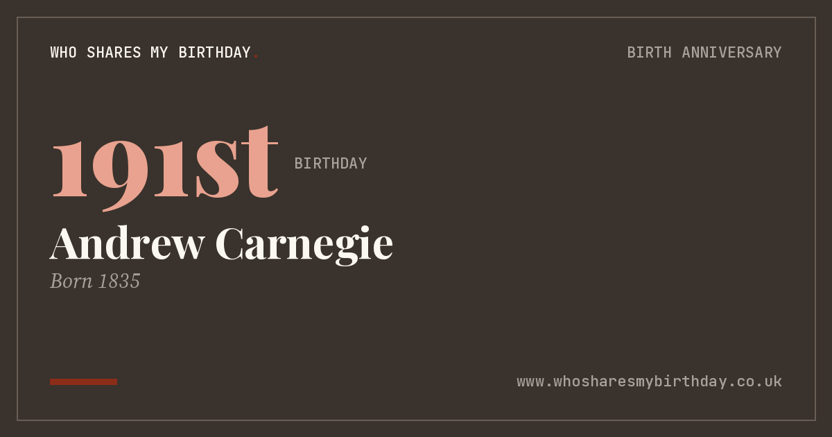 Andrew Carnegie