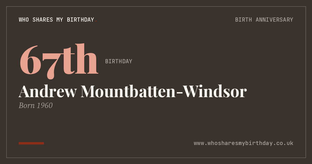 Andrew Mountbatten-Windsor