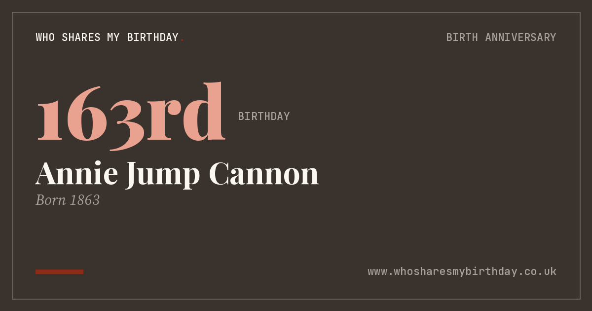 Annie Jump Cannon