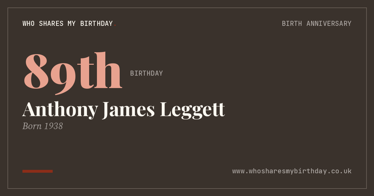 Anthony James Leggett