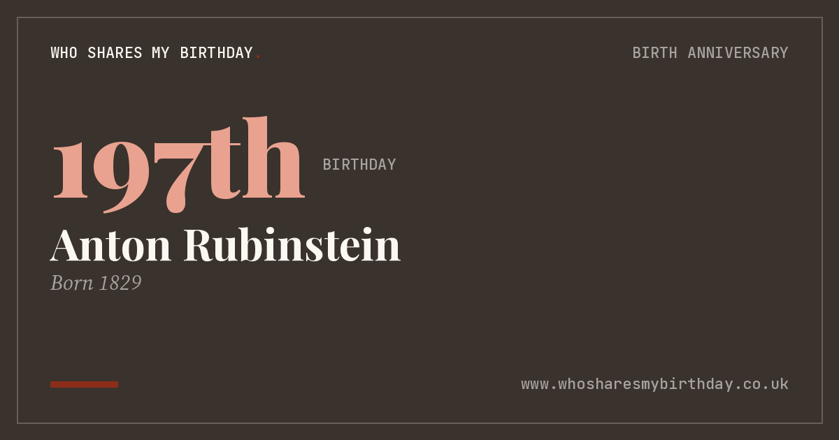 Anton Rubinstein