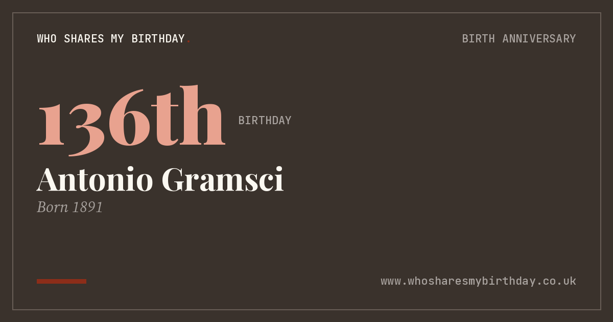 Antonio Gramsci
