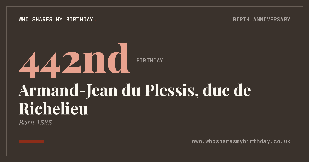 Armand-Jean du Plessis, duc de Richelieu