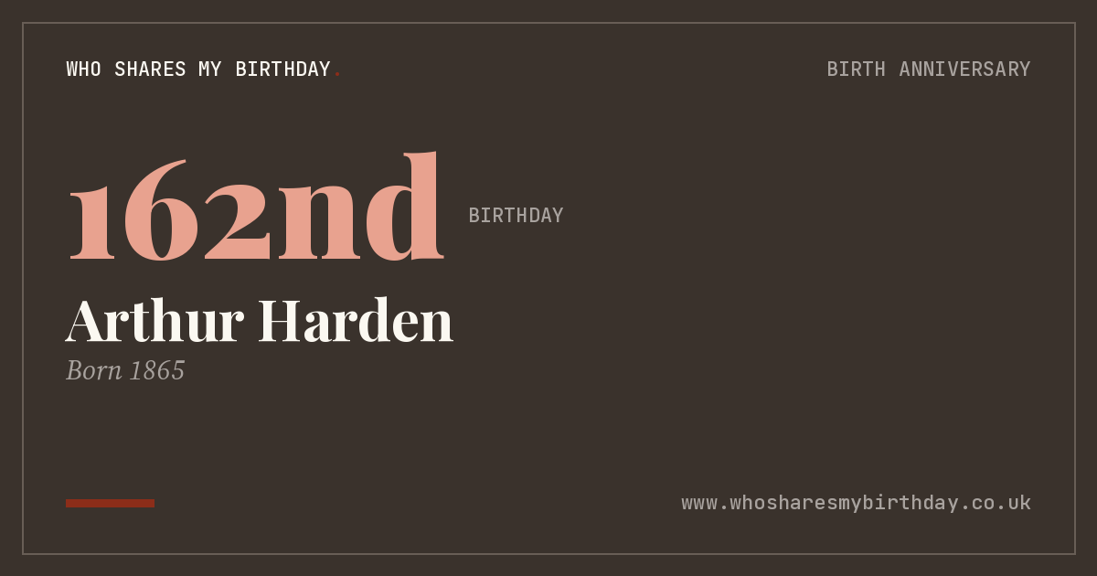 Arthur Harden