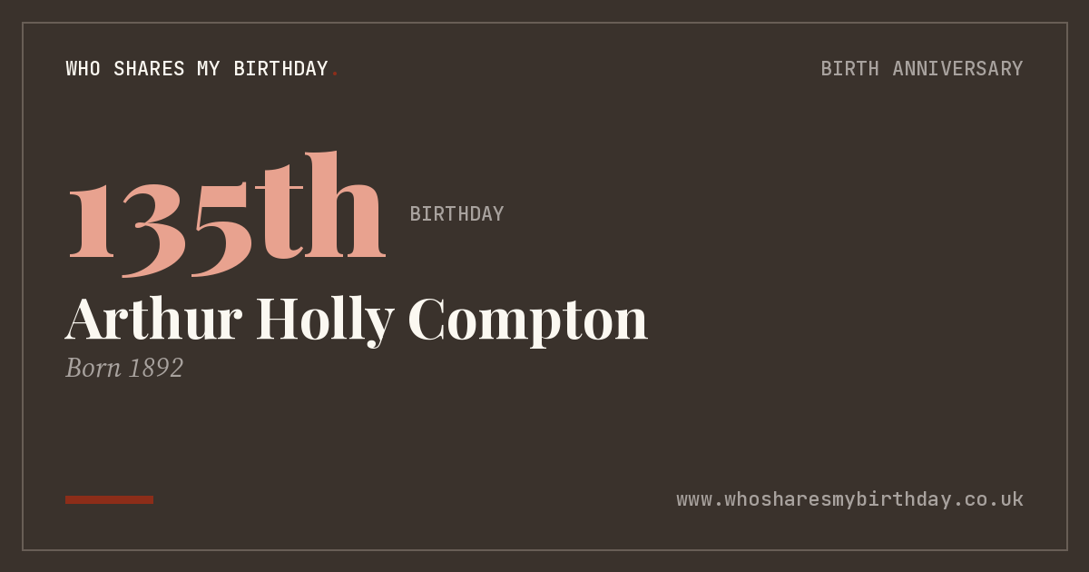 Arthur Holly Compton