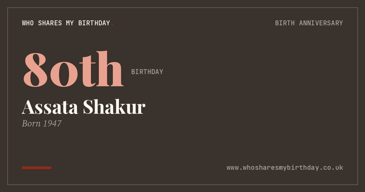 Assata Shakur