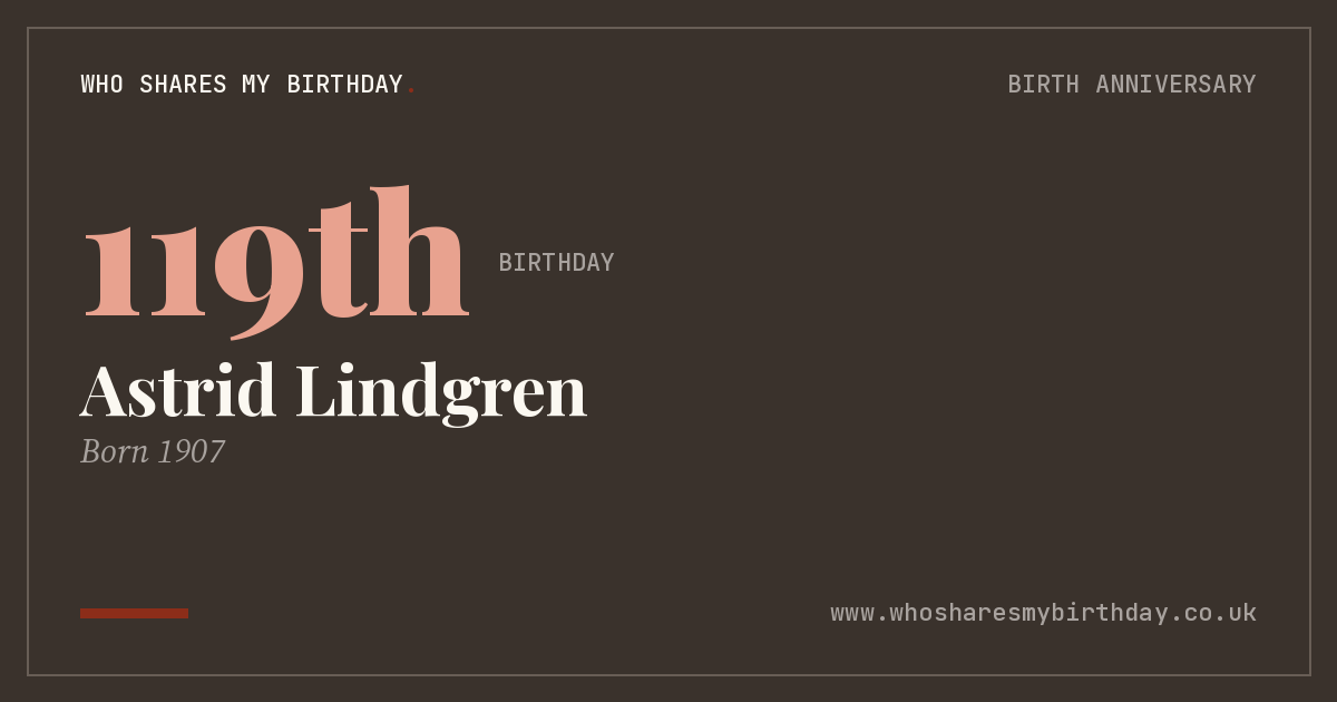 Astrid Lindgren