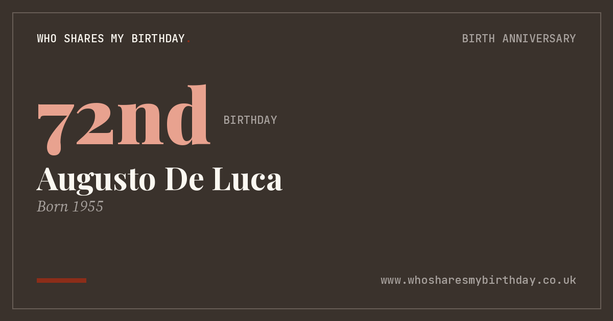 Augusto De Luca