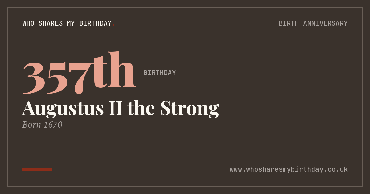 Augustus II the Strong