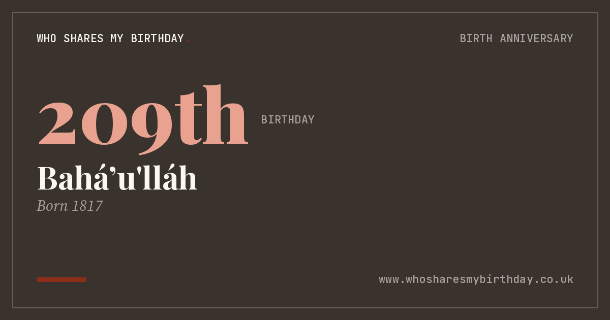 Baháʼu'lláh