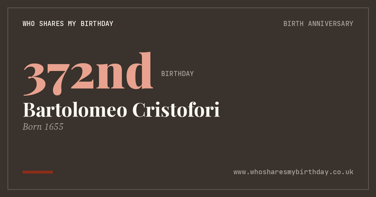 Bartolomeo Cristofori