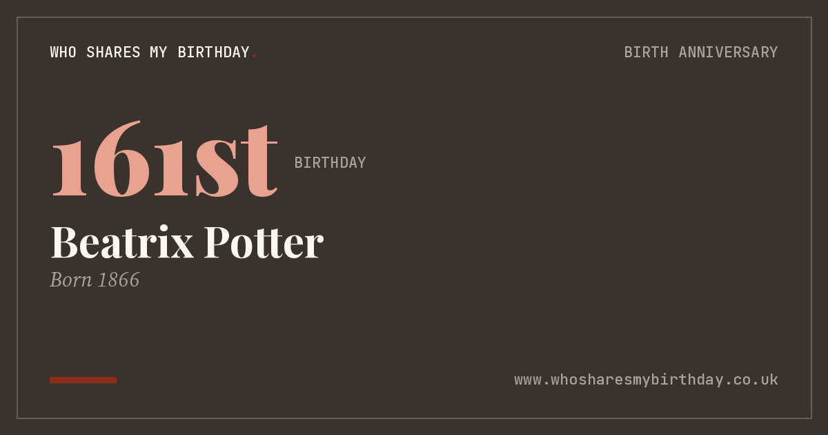 Beatrix Potter