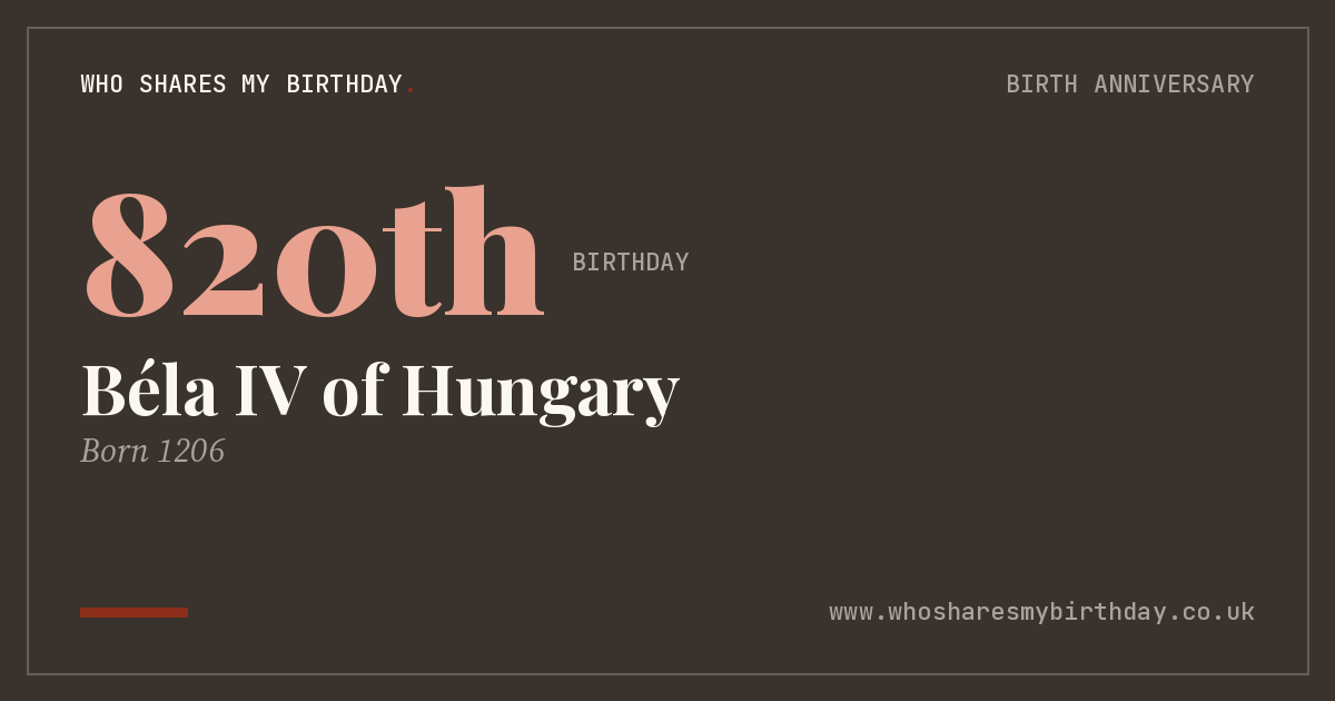 Béla IV of Hungary