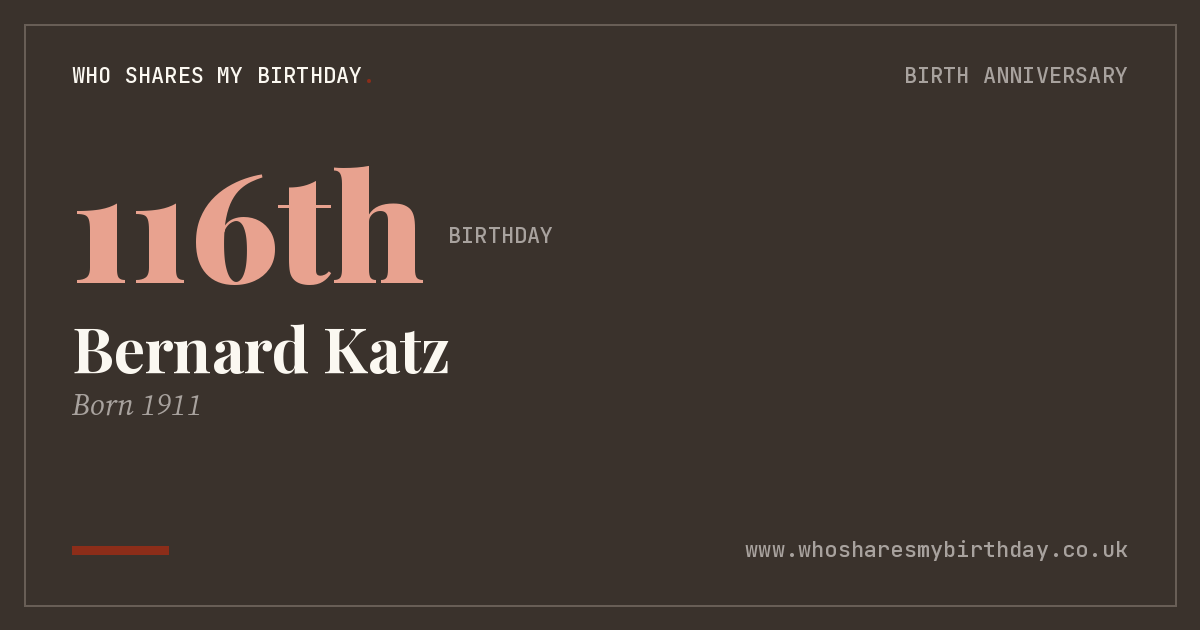 Bernard Katz