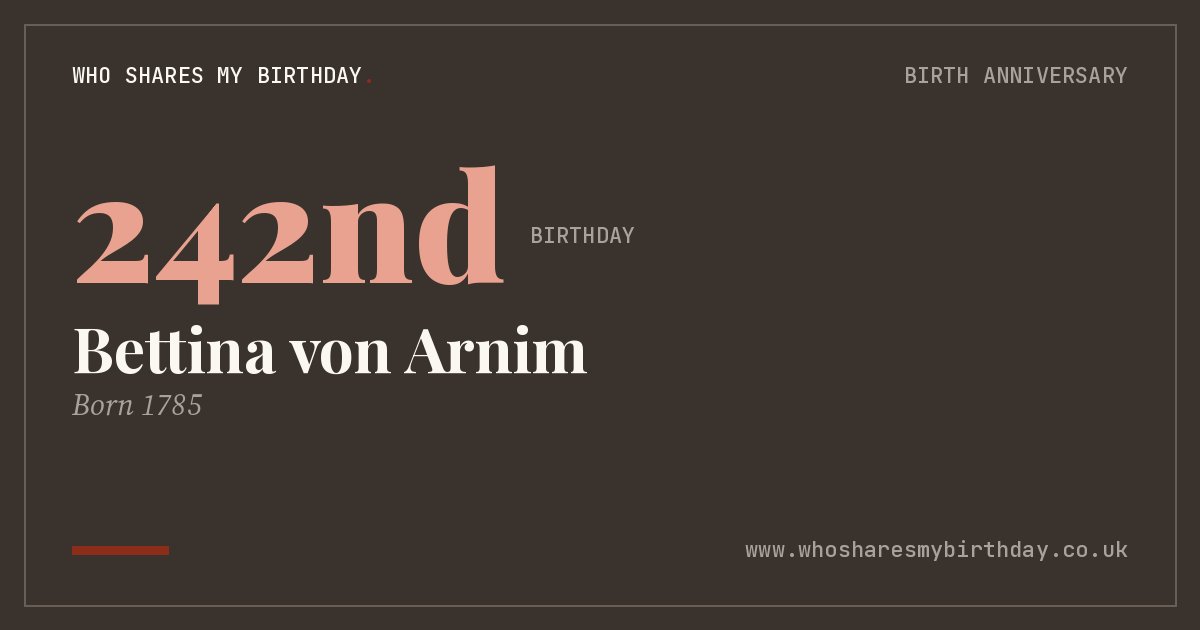 Bettina von Arnim