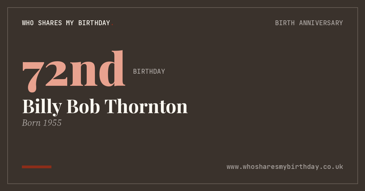 Billy Bob Thornton