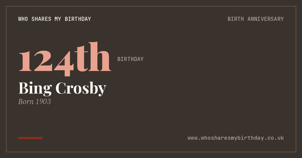 Bing Crosby