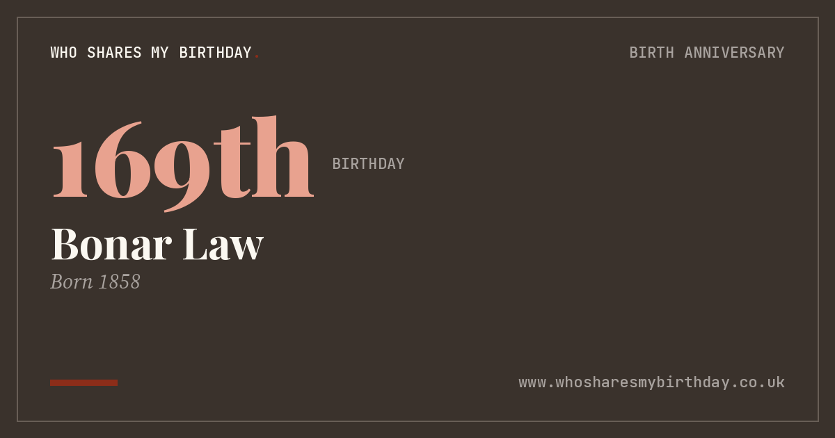 Bonar Law