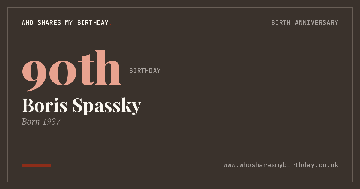 Boris Spassky