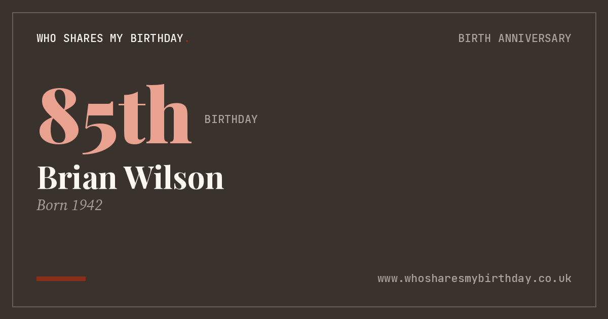 Brian Wilson