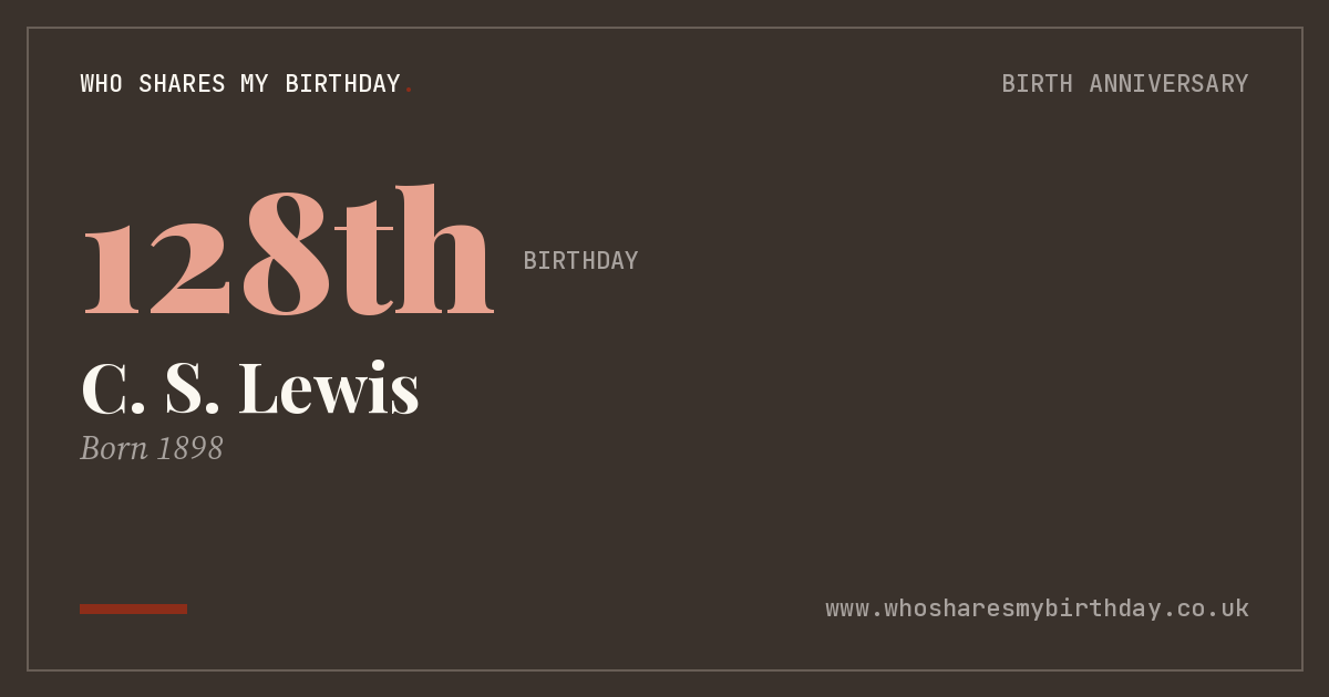 C. S. Lewis
