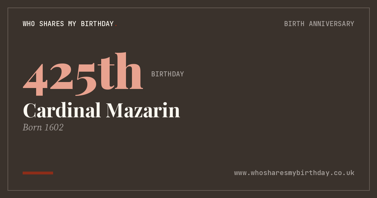 Cardinal Mazarin