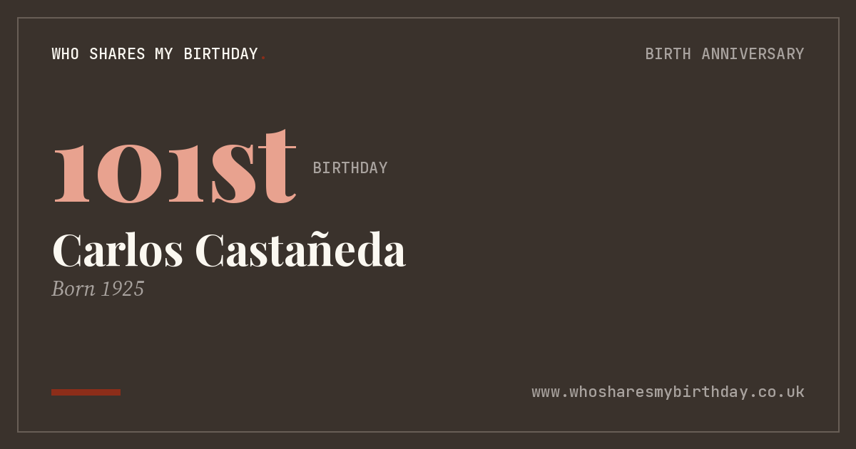 Carlos Castañeda