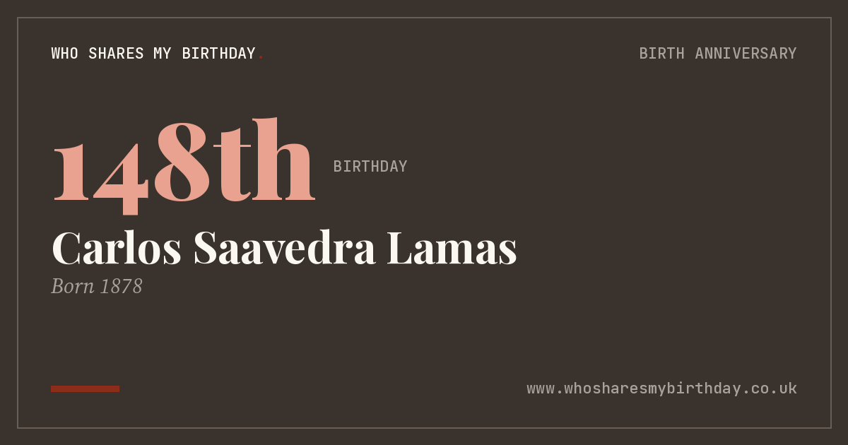 Carlos Saavedra Lamas