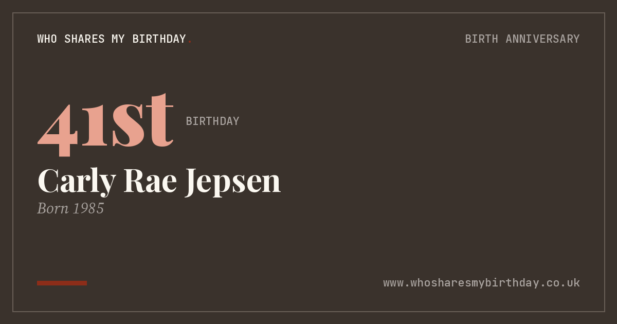 Carly Rae Jepsen