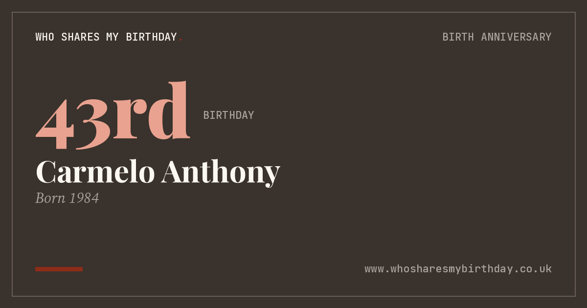 Carmelo Anthony