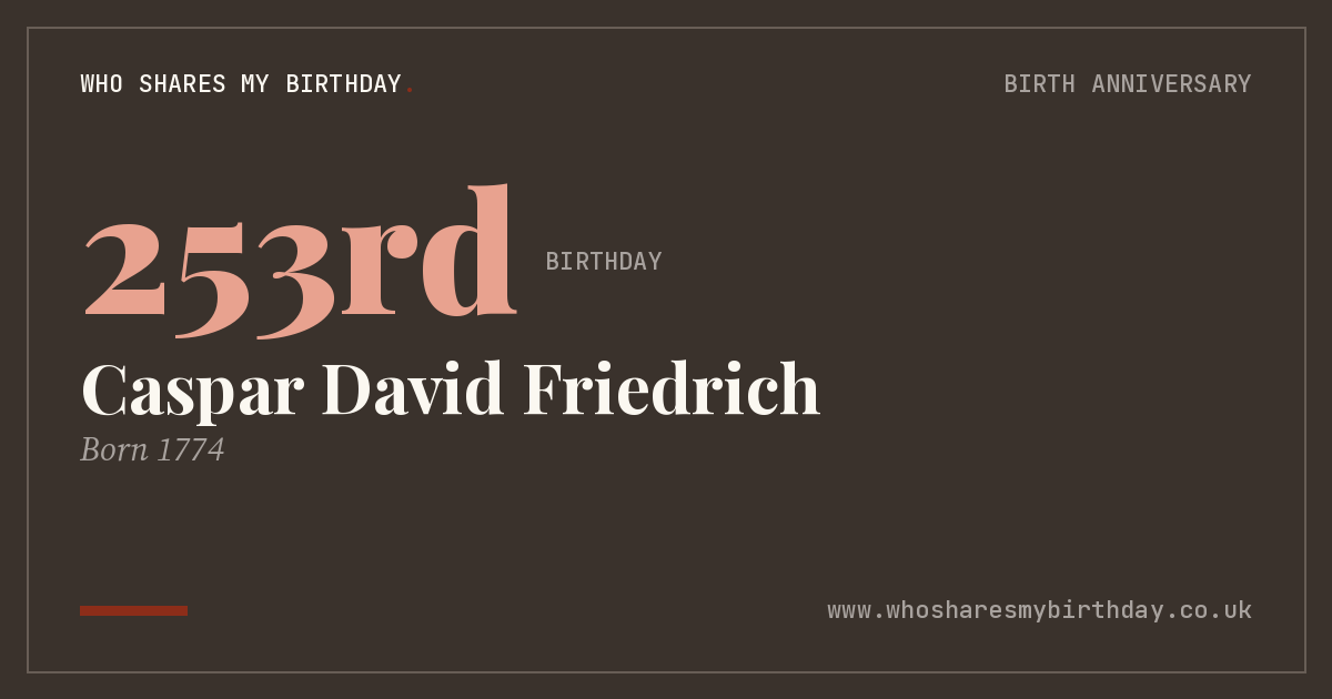 Caspar David Friedrich