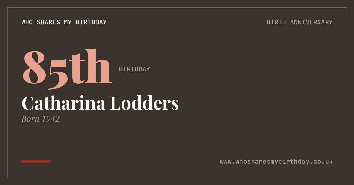 Catharina Lodders